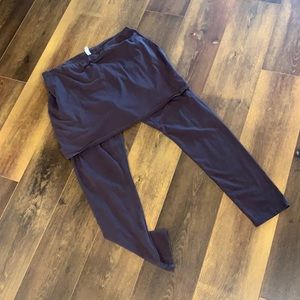 Legacy Brown Skirted Leggings M